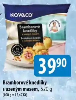 Bala Bramborové knedlíky s uzeným masem nabídka