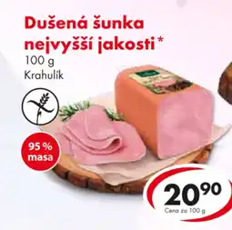 CBA Dušená šunka nejvyšší jakosti nabídka