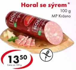 CBA Horal se sýrem nabídka