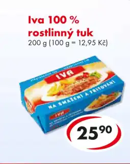 CBA Iva 100% rostlinný tuk nabídka