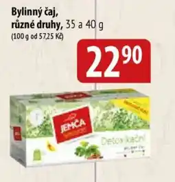 Bala Bylinný čaj, různé druhy nabídka