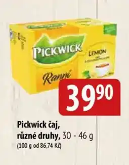 Bala PICKWICK Čaj, různé druhy nabídka