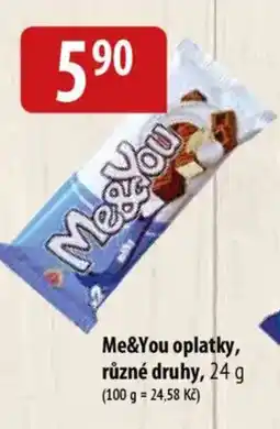 Bala ME&YOU Oplatky, různé druhy nabídka
