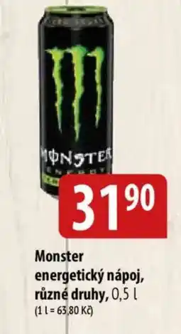 Bala MONSTER Energetický nápoj, různé druhy nabídka