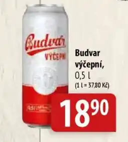 Bala BUDVAR Výčepní nabídka