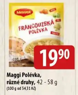 Bala MAGGI Polévka, různé druhy nabídka
