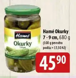 Bala HAMÉ Okurky 7-9 cm nabídka