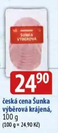 Bala Česká cena šunka výběrová krájená nabídka
