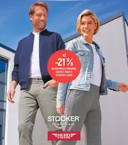 Globus Na dámskou a pánskou kolekci značky stooker a hero nabídka