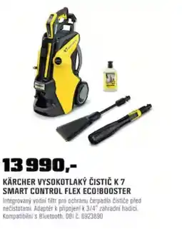 OBI Kärcher vysokotlaký čistič k 7 smart control flex eco!booster nabídka