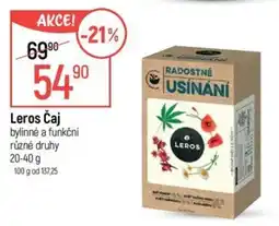 Globus Leros Čaj nabídka