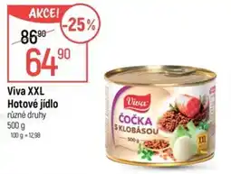 Globus Viva XXL Hotové jídlo nabídka