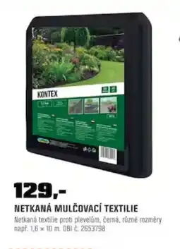 OBI Netkaná mulčovací textilie nabídka