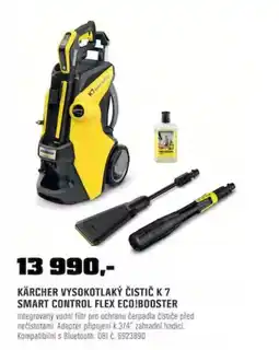 OBI Kärcher vysokotlaký čistič k 7 smart control flex eco!booster nabídka