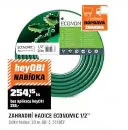 OBI Zahradní hadice economic 1/2" nabídka