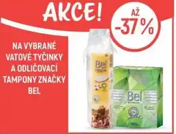 Globus Na vybrané vatové tyčinky a odličovací tampony značky Bel nabídka