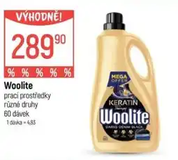 Globus Woolite prací prostředky nabídka