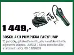 OBI Bosch aku pumpička easypump nabídka