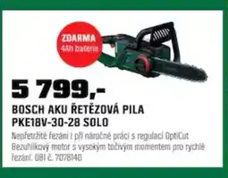 OBI BOSCH Aku řetězová pila PKE18V-30-28 solo nabídka