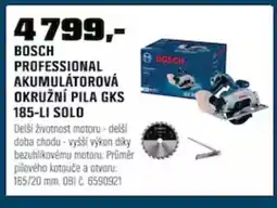 OBI BOSCH Professional akumulátorová okružní pila gks 185-li solo nabídka