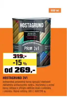 OBI HOSTAGRUND 3V1 nabídka