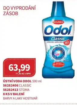 Kubík potraviny Ústní voda Odol nabídka