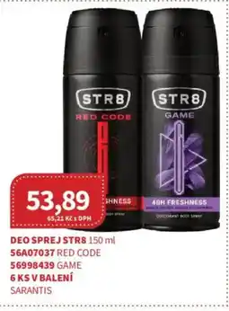 Kubík potraviny STR8 Deo sprej nabídka