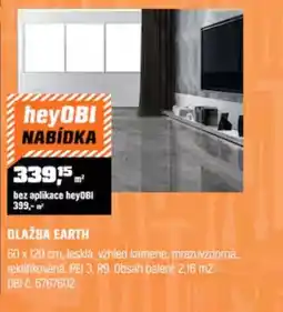 OBI Dlažba earth nabídka