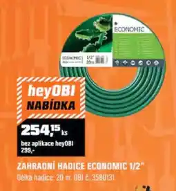 OBI Zahradní hadice economic 1/2" nabídka