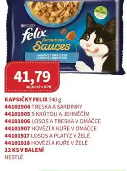 Kubík potraviny Kapsičky Felix nabídka
