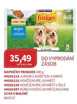 Kubík potraviny Kapsičky Friskies nabídka