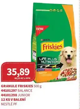Kubík potraviny Granule Friskies nabídka