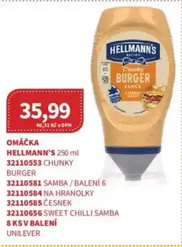 Kubík potraviny Omáčka Hellmann's nabídka