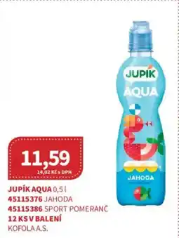 Kubík potraviny Jupík aqua nabídka