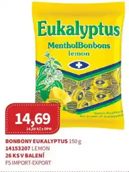 Kubík potraviny Bonbony Eukalyptus nabídka