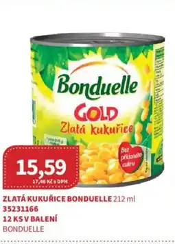Kubík potraviny Zlatá kukuřice Bonduelle nabídka