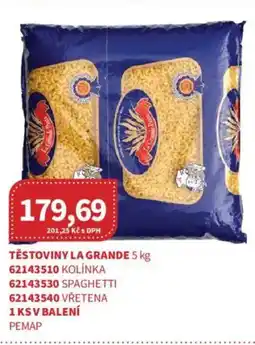 Kubík potraviny Těstoviny La Grande nabídka