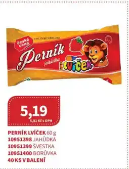 Kubík potraviny Perník lvíček nabídka