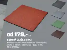 OBI Gumová dlažba MAX3 nabídka