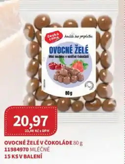 Kubík potraviny Ovocné želé v čokoláde nabídka