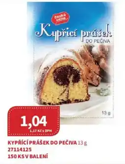 Kubík potraviny Kypřící prášek do pečiva nabídka