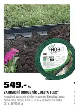 OBI Zahradní obrubník delta flex nabídka