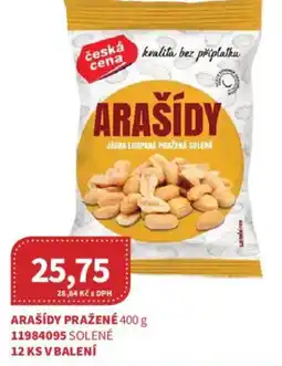 Kubík potraviny Arašídy pražené nabídka