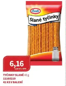 Kubík potraviny Tyčinky slané nabídka