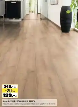 OBI Laminátová podlaha dub samoa nabídka