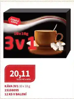 Kubík potraviny Káva 3v1 nabídka