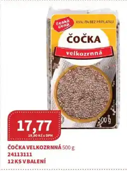 Kubík potraviny Čočka velkozrnná nabídka