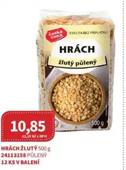 Kubík potraviny Hrách žlutý nabídka