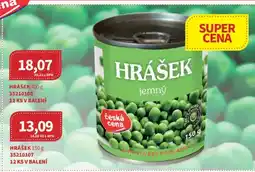 Kubík potraviny Hrášek nabídka