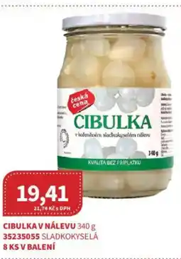 Kubík potraviny Cibulka v nálevu nabídka